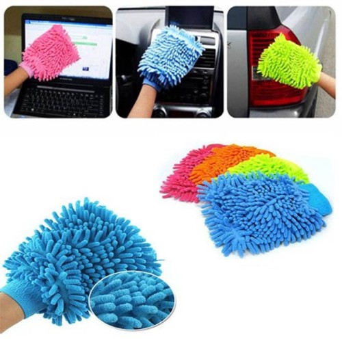 Mikrofiber Araç Yıkama Eldiveni 7 Mikrofiber Araç Yıkama Eldiveni