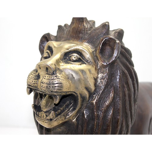 Metal Aslan Biblosu 60 Cm 1