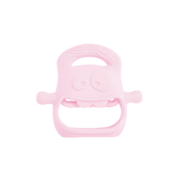 Pembe Bebek Silikon Diş Kaşıyıcı 7 Pembe Bebek Silikon Diş Kaşıyıcı