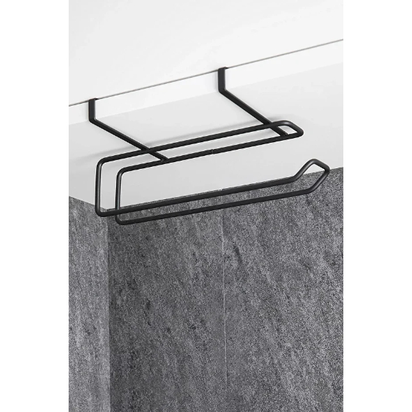 Siyah Dolap Ici Kagit Havluluk Aski 1