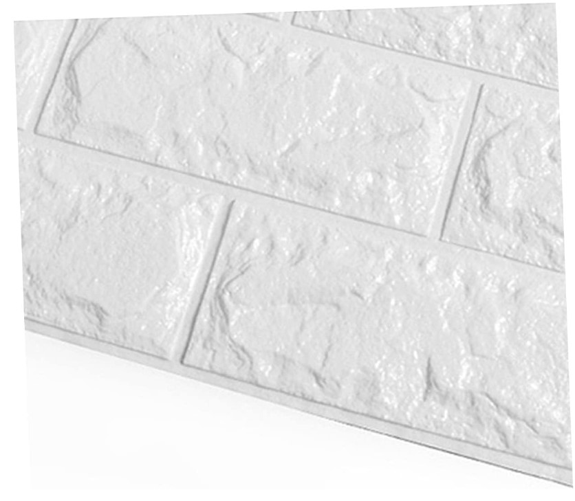 3D Tugla Desenli Kendinden Yapiskanli Duvar Paneli 58x38 cm 1