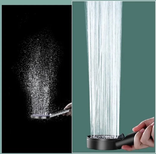 5 Kademeli Dus Basligi Siyah 1