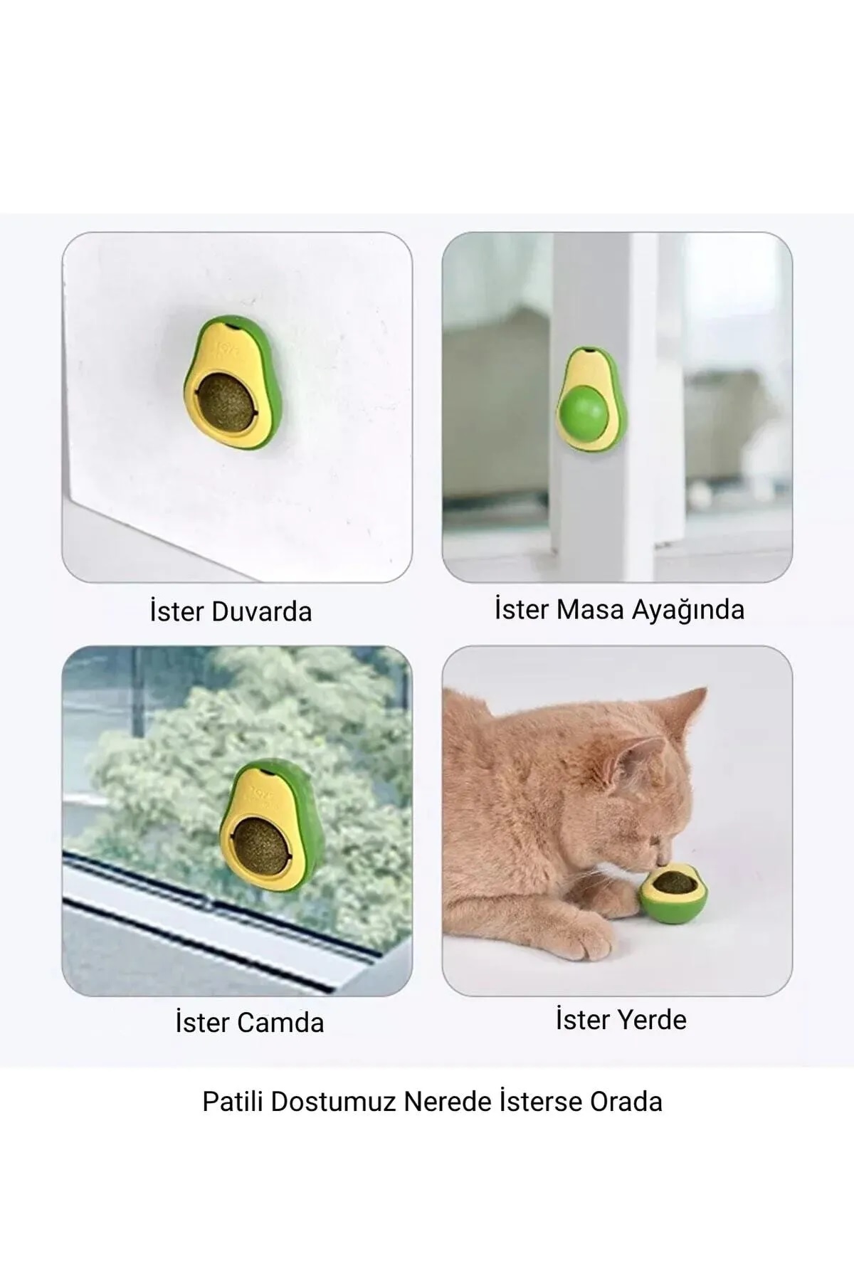 Avokado Kedi Nanesi Oyun Topu 1