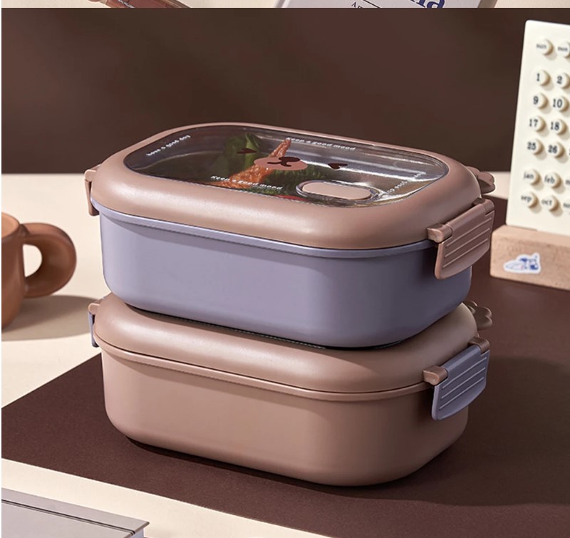 Bolmeli Paslanmaz Celik Yemek Kutusu 1