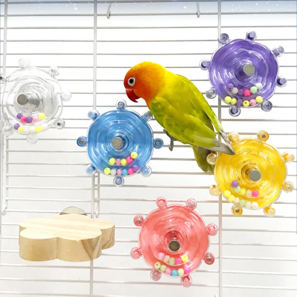 İSTANBUL Toptan Ticaret 133 Çıngıraklı Kuş Kafesi İçin Çark Oyuncağı