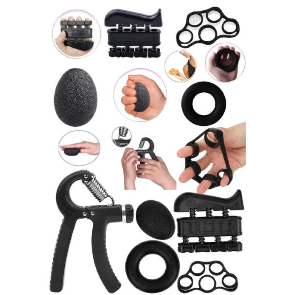 El Ve Parmak Güçlendirici Egzersiz Seti 7 El Ve Parmak Güçlendirici Egzersiz Seti