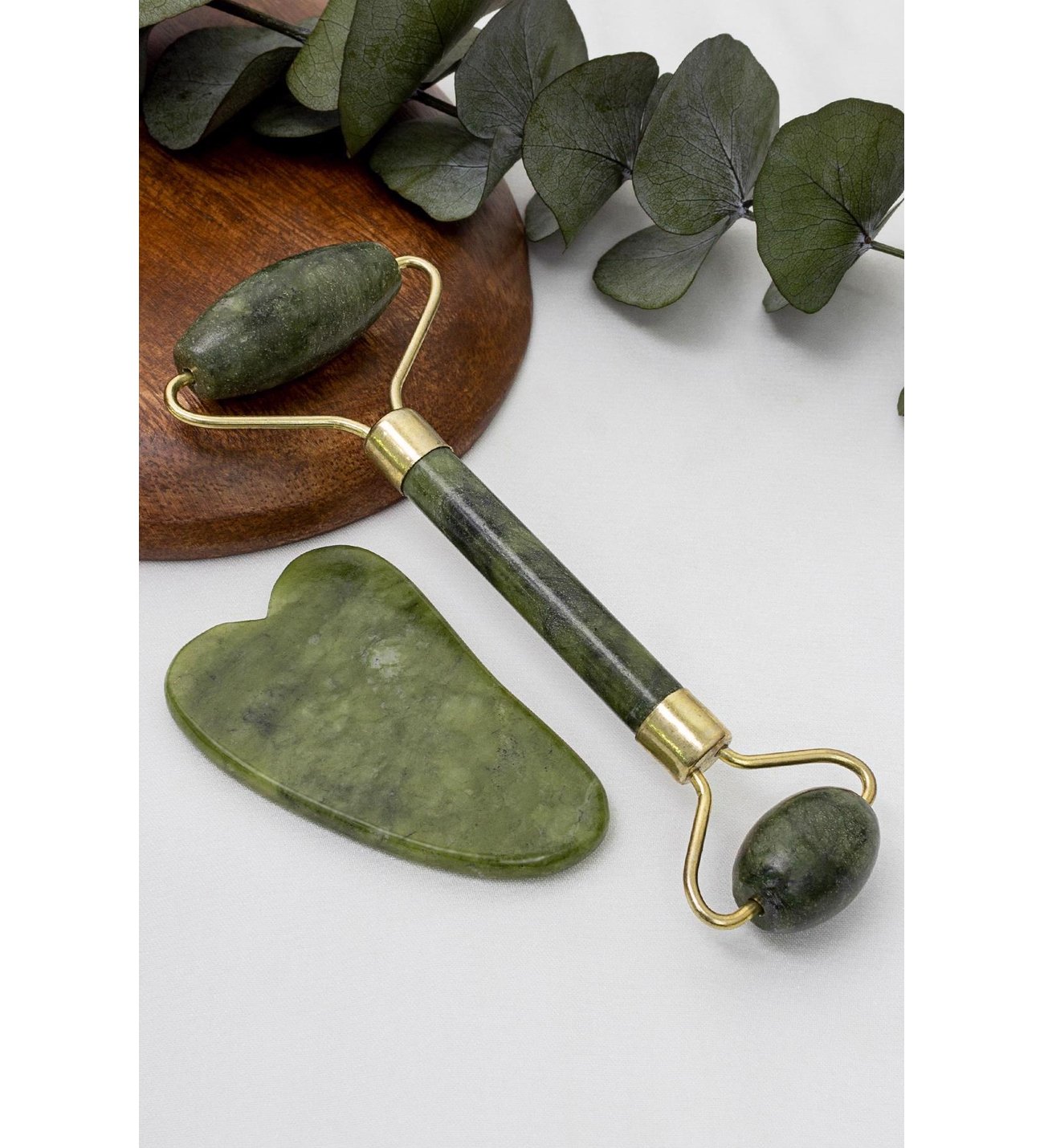 Jade Roller Gua Sha Tasi Seti 1