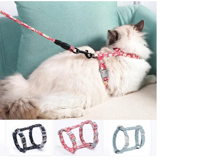 İSTANBUL Toptan Ticaret 145 Kedi Gezdirme Göğüs Tasması