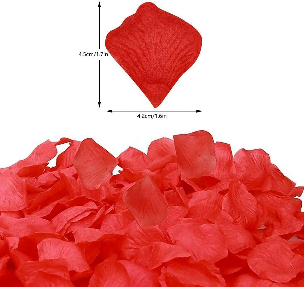 Kirmizi Renk Gul Yapragi – 10 Paket 1000 Adet 1