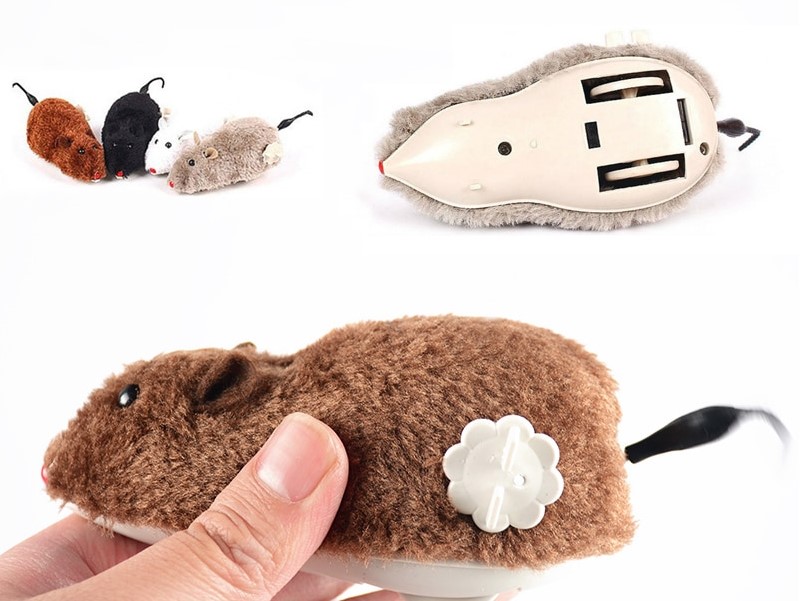 İSTANBUL Toptan Ticaret 143 Kurmalı Fare Kedi Eğitim Oyuncağı