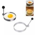 Metal Yuvarlak Omlet Krep Kalıbı