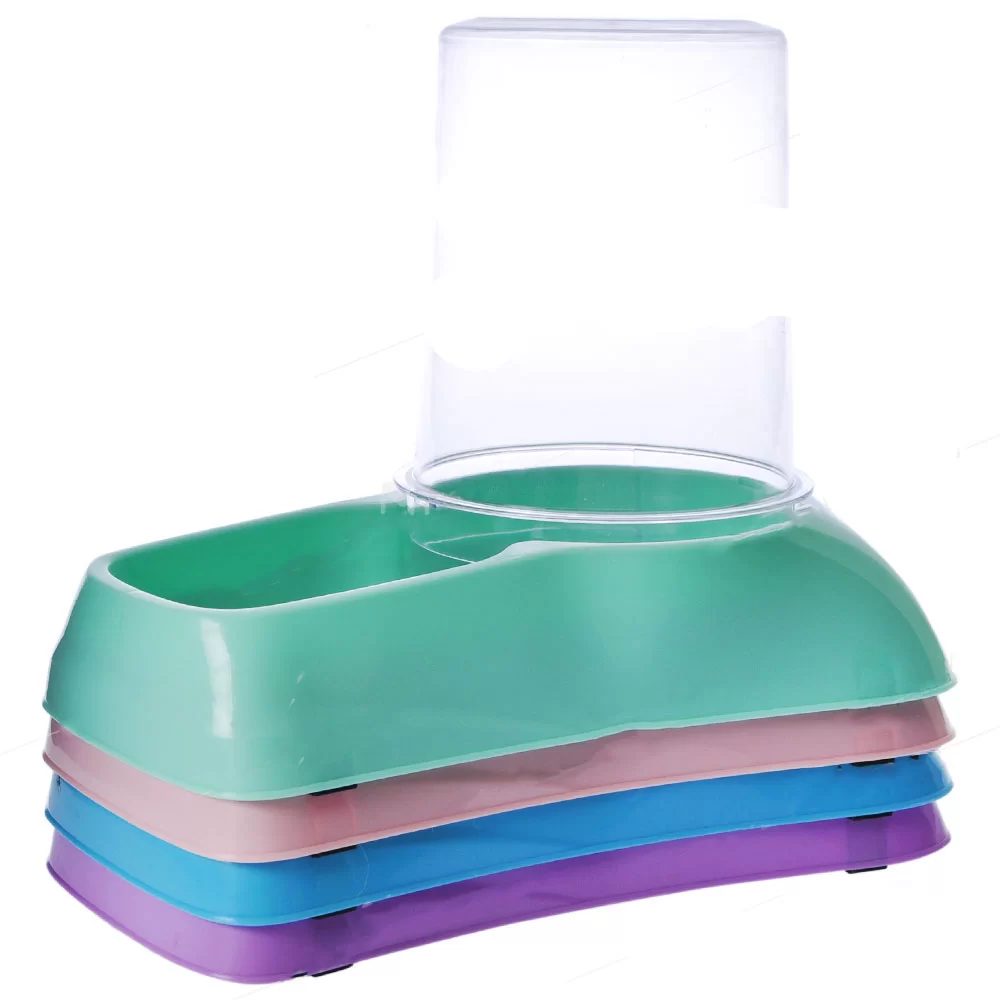 İSTANBUL Toptan Ticaret 113 Mikopet Hazneli Su ve Mama Kabı 3 Litre