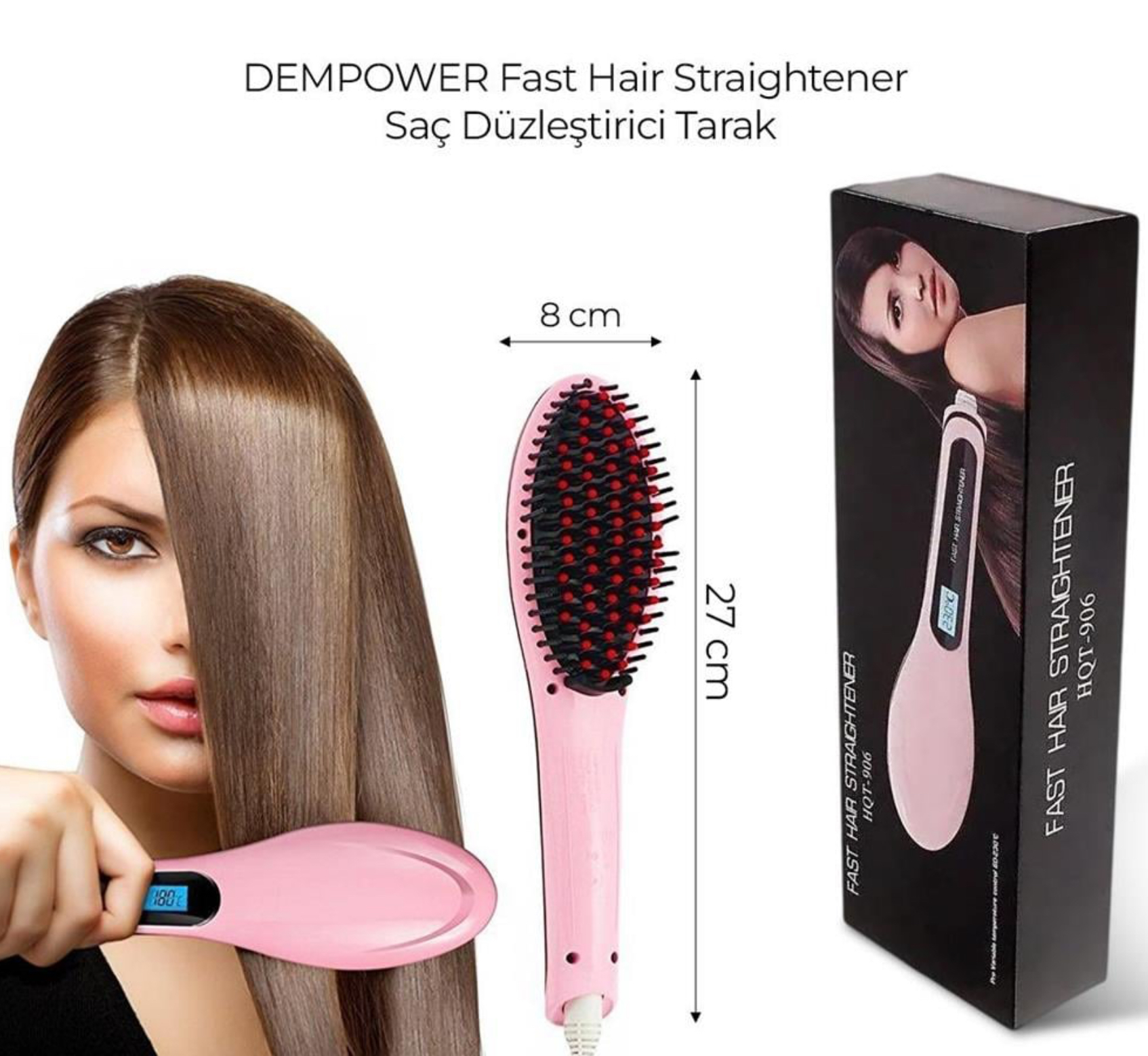 İSTANBUL Toptan Ticaret 193 Saç Düzleştirici Tarak