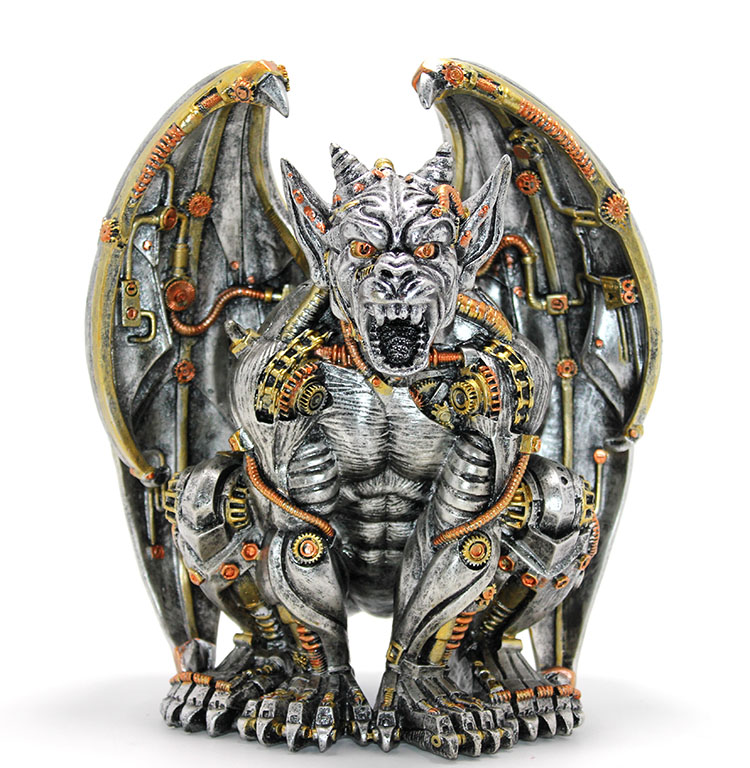 Steampunk Canavar Figürü Polyester 7 Steampunk Canavar Figürü Polyester