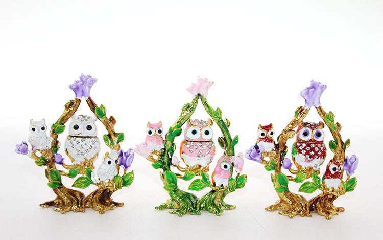 Swarovski Baykuş Figürü 7 Swarovski Baykuş Figürü