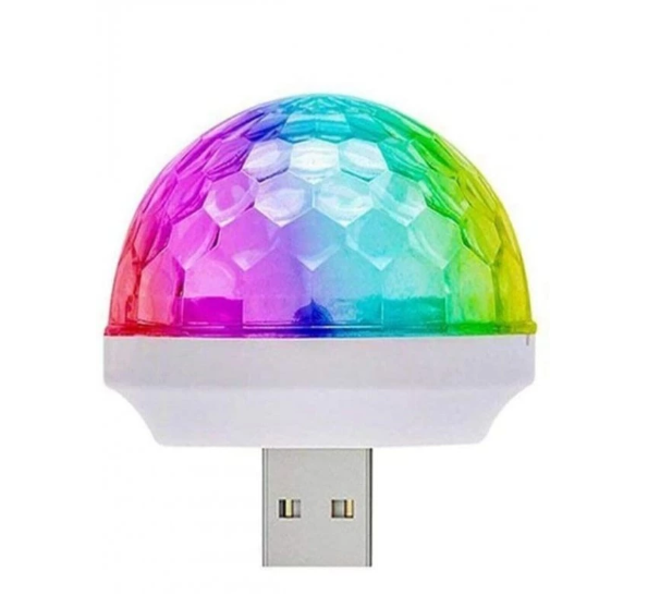 Usb Girisli Sese Duyarli Disko Topu 1