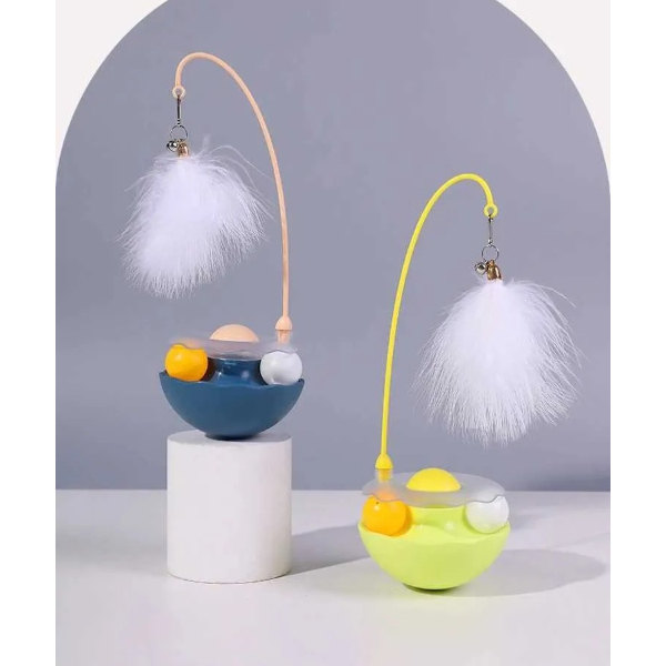 İSTANBUL Toptan Ticaret 133 Zilli Kedi Otlu Hacıyatmaz Oyuncağı