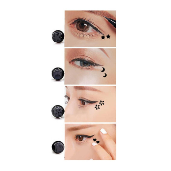 4lu Desenli Cift Tarafli Eyeliner Seti 1
