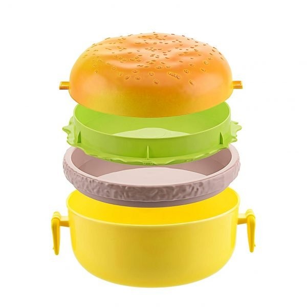 Hamburger Tasarımlı Beslenme Kabı 6 Hamburger Tasarimli Beslenme Kabi 1