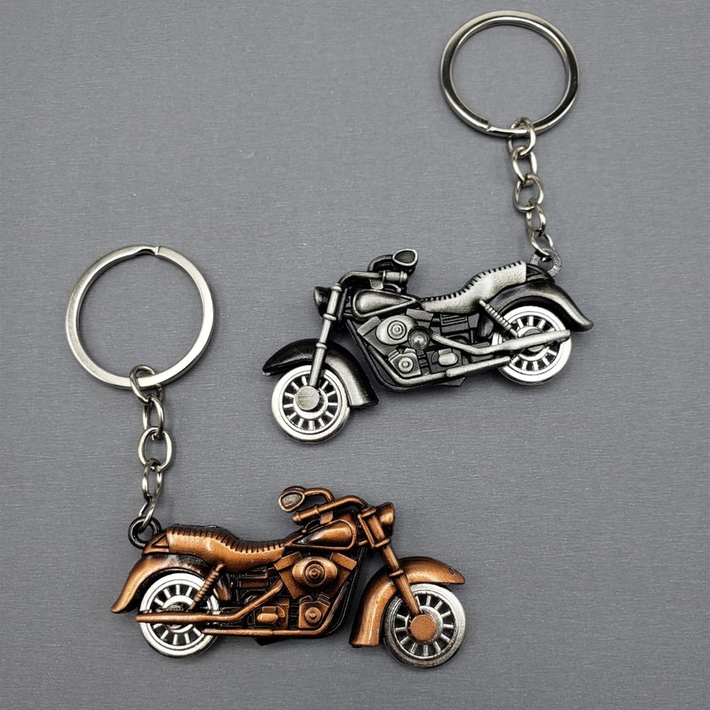 Motor Tasarımlı Metal Anahtarlık - Klasik Motosiklet Modeli 4 Motor Tasarımlı Metal Anahtarlık - Klasik Motosiklet Modeli